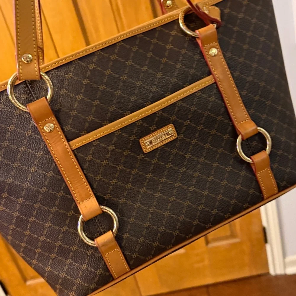 💼💼💼BOGOHO 💼💼💼RIONI Elegant Brown Tote Bag-NWOT - Picture 12 of 12